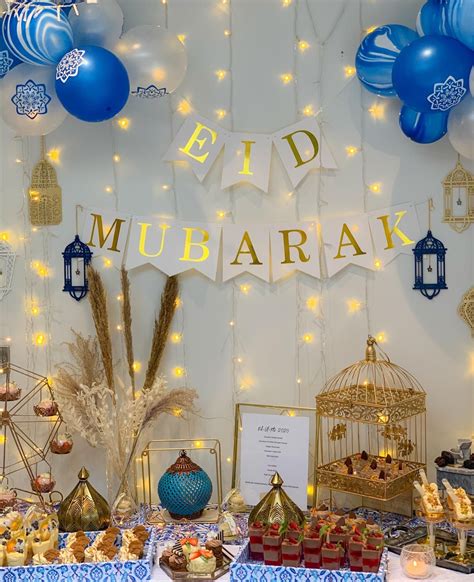 Festive Eid Party Decorations & Home Decor Ideas