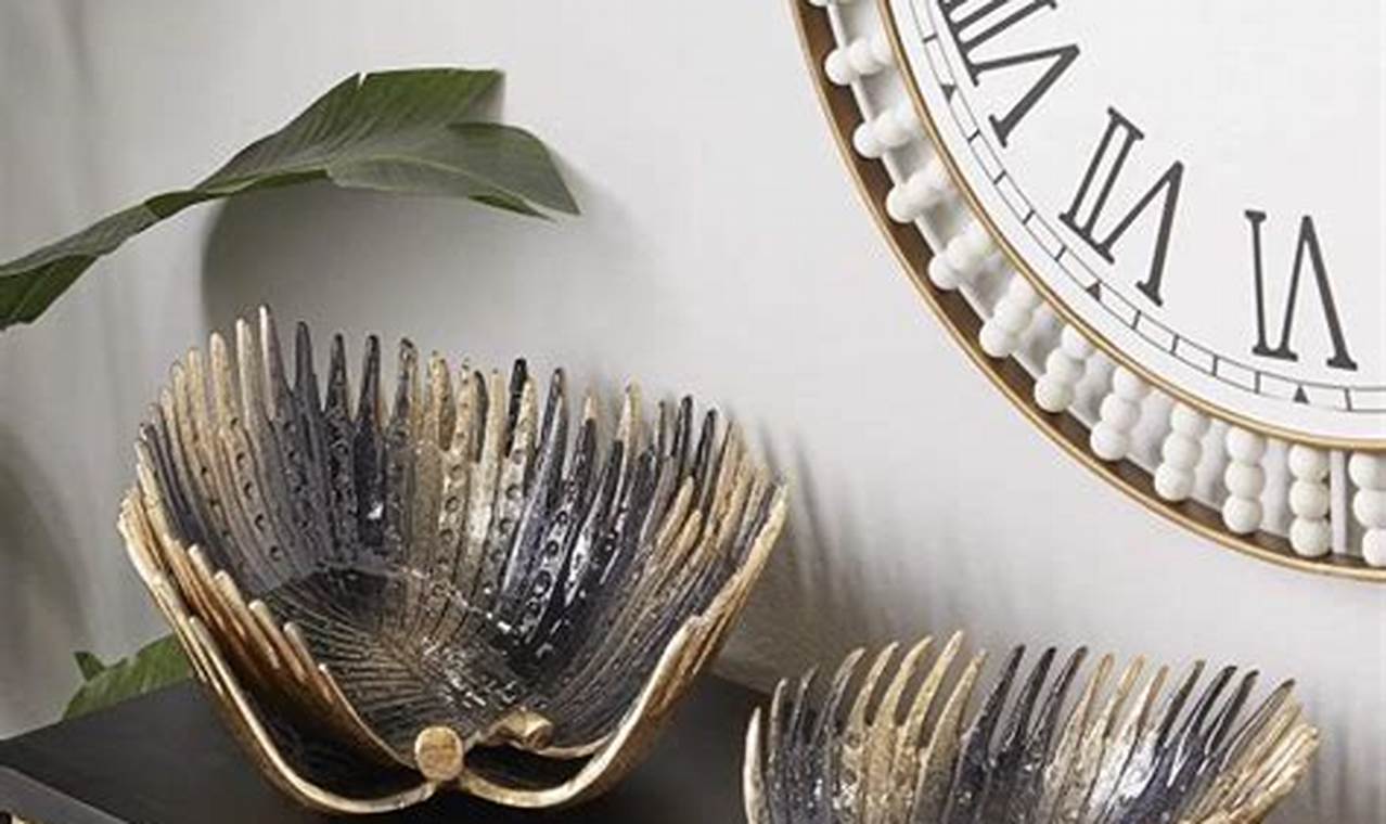 Chic Home Goods Decorative Bowls for Decor