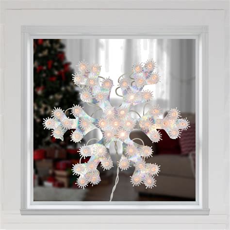 Brighten Your Home with Holographic Christmas Window Decorations Shop Now!