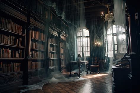 Spooky Haunted Library Decor Ideas