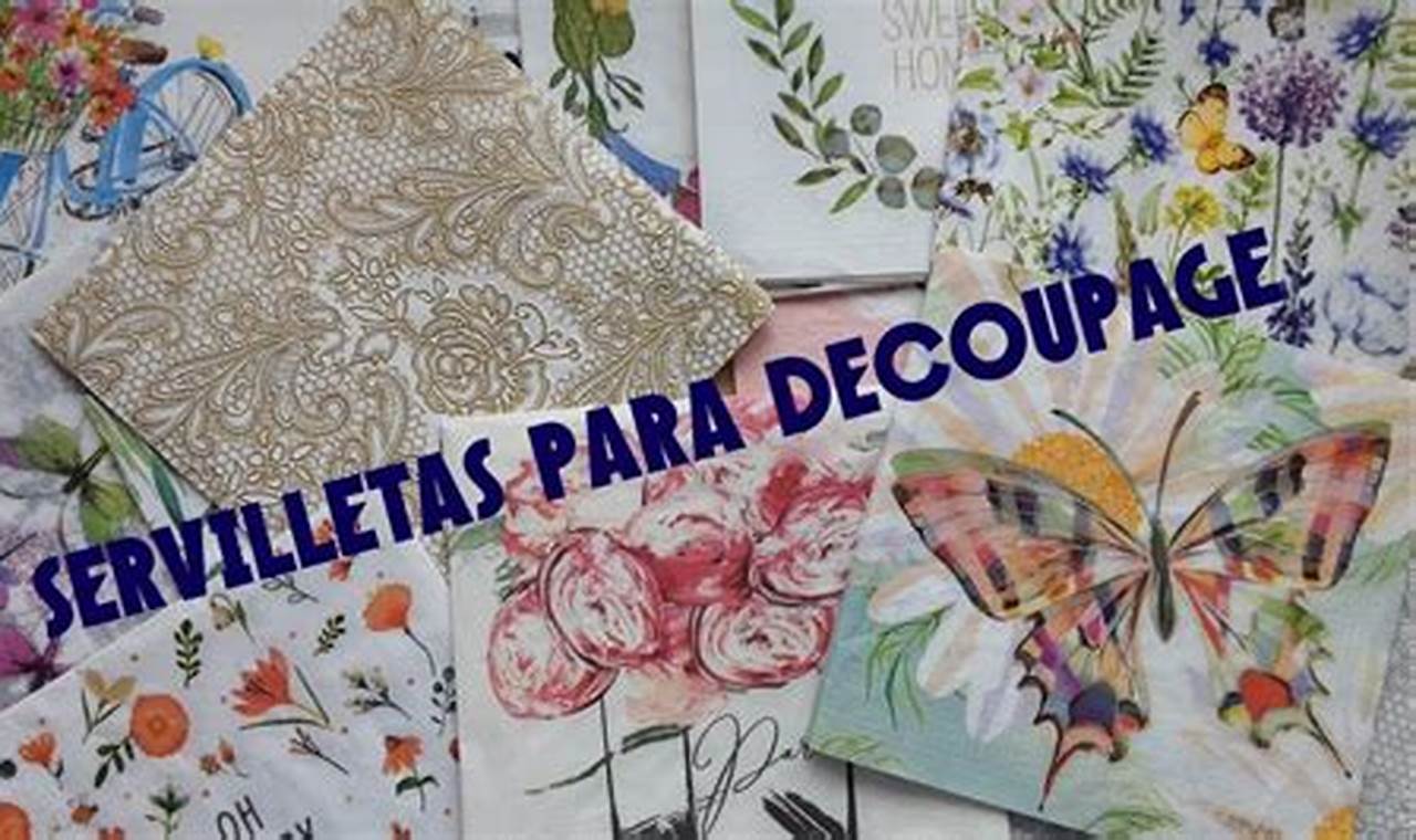Shop Decoupage Napkins For Beautiful Home Decor