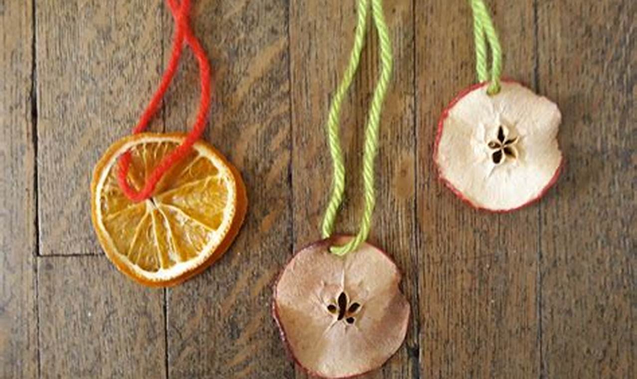 Creative Dried Fruit Decorations DIY for Home