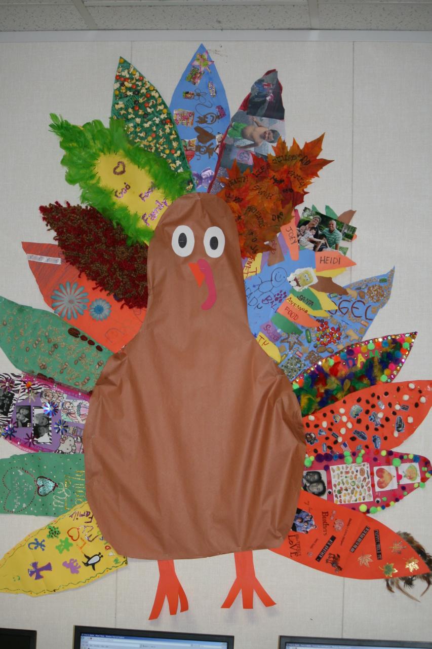 Decorate A Turkey Project