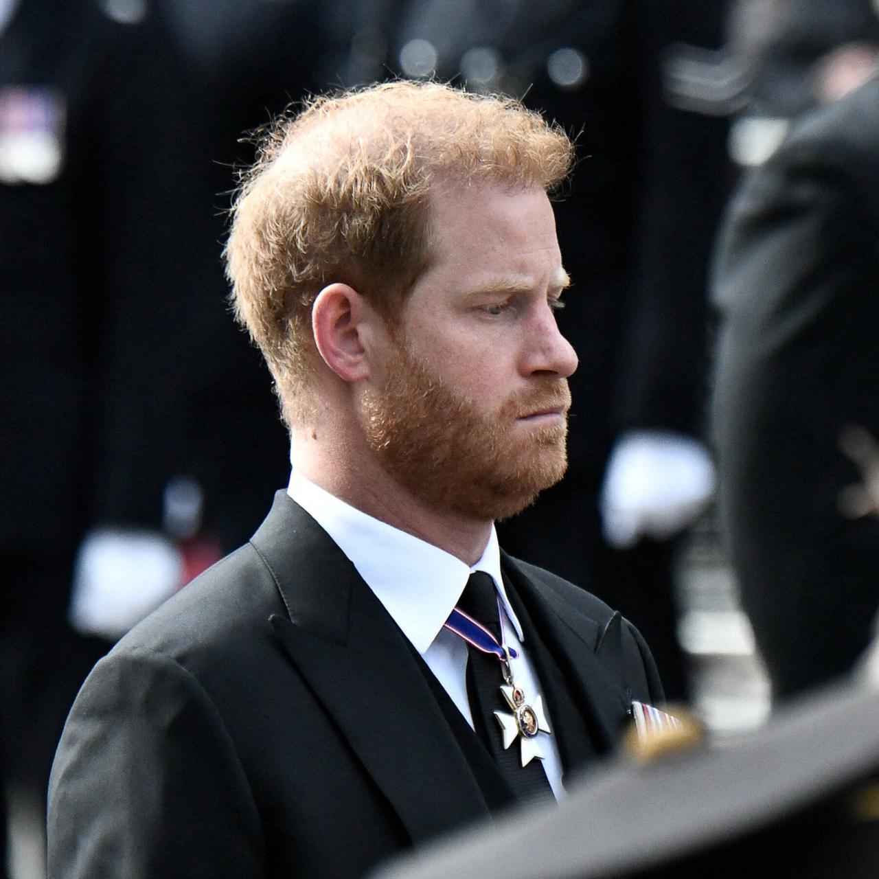 Download An Emotional Moment Captured Of Prince Harry Wallpaper